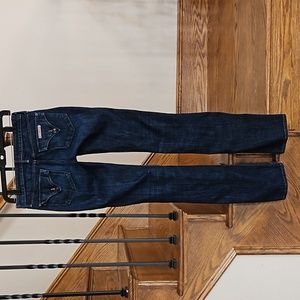 Hudson Dark Wash Straight leg Jeans